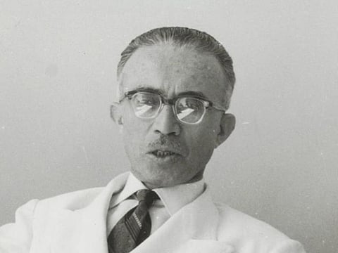 Al Qudsi when serving as premier in 1949-1951.