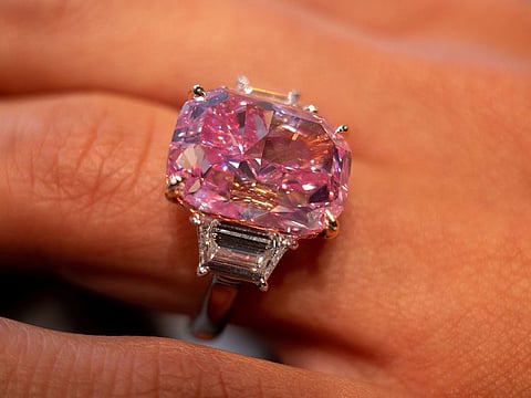 The estimated price per carat for The Eternal Pink is $3.3 million, giving it a chance to challenge the record set by The Williamson Pink Star, which was sold at Sotheby’s Hong Kong in 2022 for $5.2 million per carat.