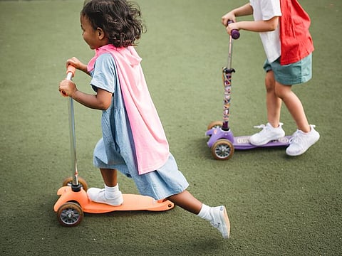 Here's how your children can safely coast on wheels and still have fun.