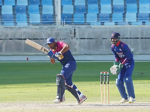Asif Khan, who scored the fourth fastest ODI century against Nepal, extended his impressive form.
