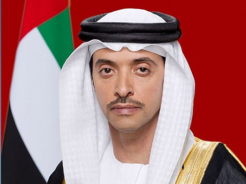 Sheikh Hazza bin Zayed Al Nahyan, Deputy Ruler of Abu Dhabi.
