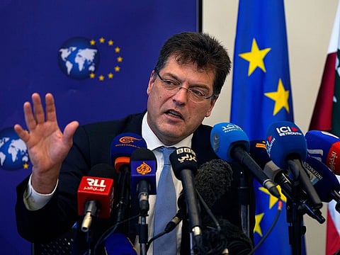 EU Commissioner for Crisis Management Janez Lenarčič said at a press conference.