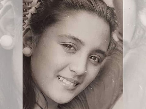 Filipina actress Angela Perez.