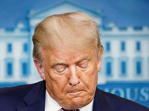 Donald Trump, 76, said he was “completely innocent” and accused Manhattan District Attorney Alvin Bragg, the Democrat who led the investigation, of trying to hurt his electoral chances.