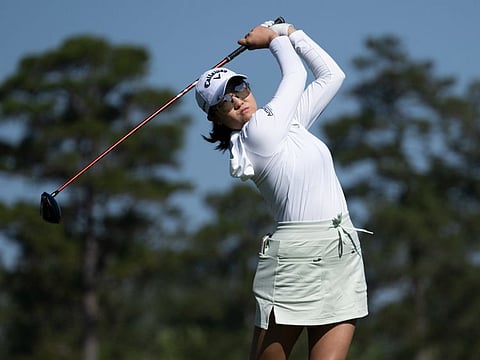 Rose Zhang, leads by five in Augusta National Women's Amateur