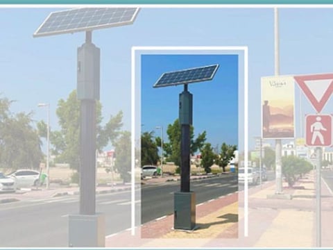 Police have installed new radars to help reduce accidents at pedestrian crossings in Umm Al Quwain