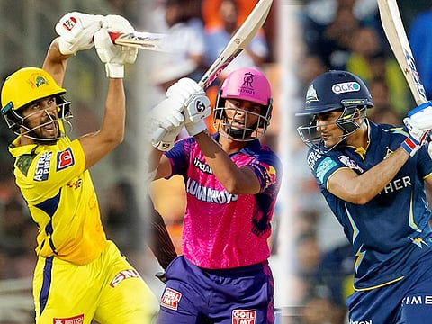 YOUTH POWER (from left): Ruturaj Gaikwad, Yashaswi Jaiswal and Shubman Gill are in ominous form in their first games of the  IPL 2023. Gaikwad could make a return to the Indian squad for the World Cup.