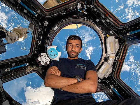 Sultan Al Neyadi on the International Space Station