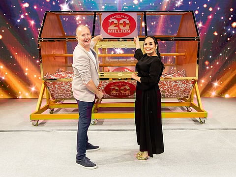 The latest Big Ticket grand prize draw in Abu Dhabi.