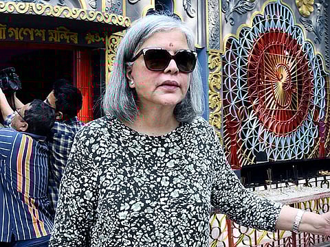 Zeenat Aman, 71, popular Indian actress and former fashion model, continues to inspire people with her reflective and witty posts