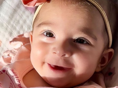 Bollywood actress Bipasha Basu's daughter Devi