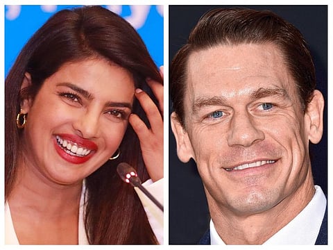 Priyanka Chopra Jonas and John Cena.