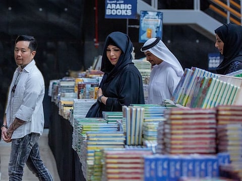 Sheikha Latifa bint Mohammed bin Rashid Al Maktoum inaugurates the fourth edition of the ‘Big Bad Wolf Books’ exhibition, the world’s biggest book sale in Dubai