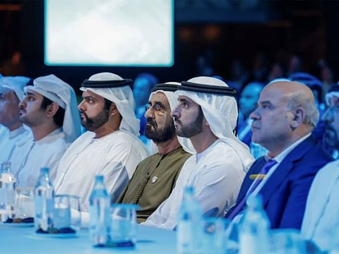 His Highness Sheikh Mohammed bin Rashid Al Maktoum, Vice President and Prime Minister of the UAE and Ruler of Dubai, announced the annual results of MBRGI’s’ Year In Review report for 2022 during a special ceremony at Dubai Opera in Dubai. Earlier he chaired a meeting of the Board of Trustees of MBRGI.