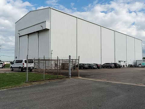 Building 220 where the Mars Dune Alpha is used as preparations for sending humans to the Red Planet, is located at the agency's Johnson Space Center in Houston, Texas, U.S.