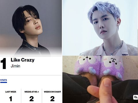 BTS fans share updates of Jimin and J-hope on Twitter