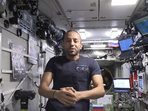 Emirati astronaut Sultan Al Neyadi said it's important to monitor body mass in space to ensure astronauts have adequate energy intake and to maintain their health.