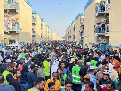 The Sri Lankan Welfare Association says its volunteers distribute more than 5,000 iftar meals at workers' accommodation in Dubai