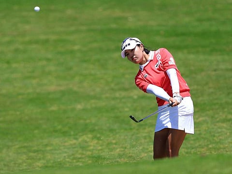 Yu Jin Sung playing on a sponsor exemption