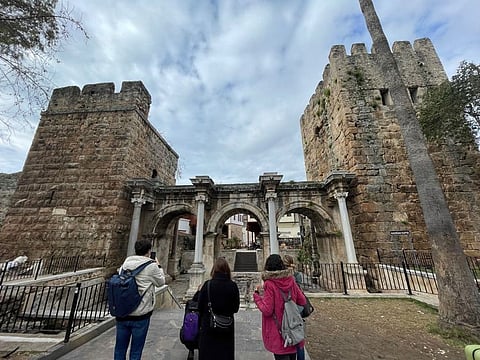 Hadrian’s Gate, built in 130 AD to commemorate the visit of Emperor Hadrian in Attaleia, as Antalya was known in that period, is a must visit place in Antalya.