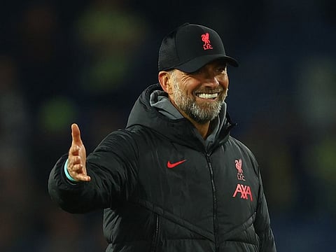 Liverpool manager Juergen Klopp.