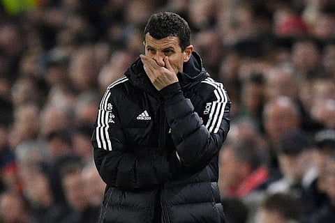 Leeds United coach Javi Gracia.