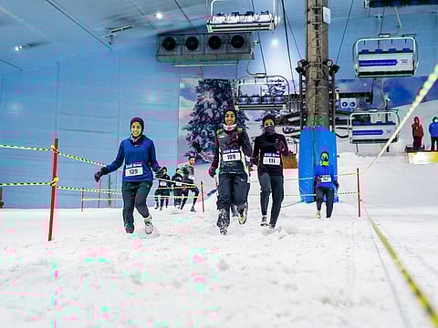 DXB Snow Run was launched in 2020 and was one of the first snow sports competitions in the world to take place post-lockdown.