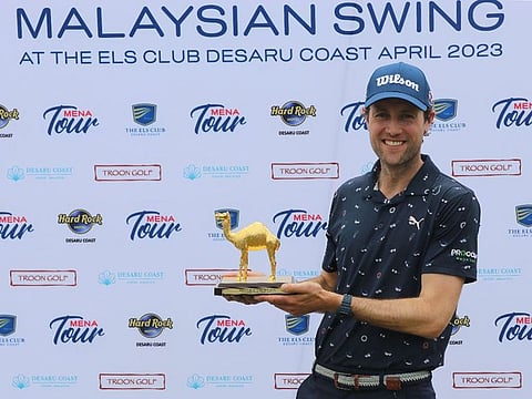 Malaysian Swing II Winner, William Harold (MENA Tour)