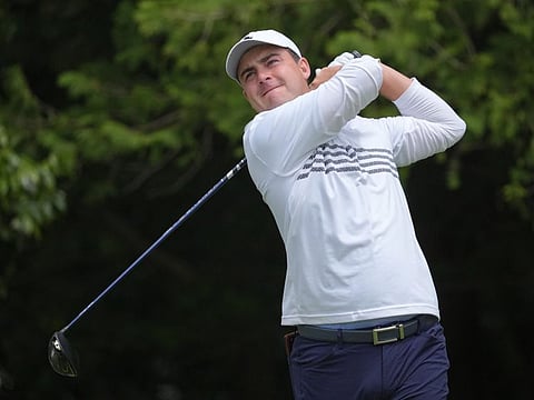 Aaron Cockerill leads with 18 holes to play in Japan