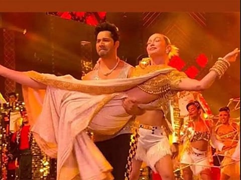 Varun Dhawan and Gigi Hadid