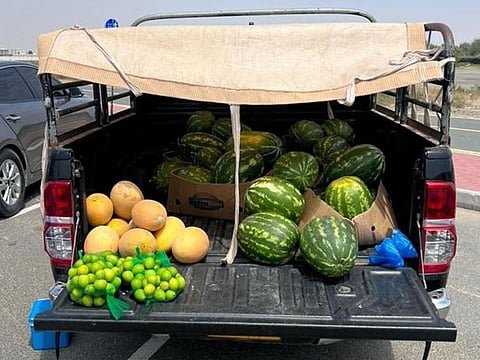 Officials have warned of health risks from eating fruits and vegetables sold by illegal vendors on the street