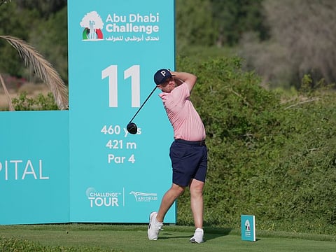 Tom Lewis leads on the Challenge Tour