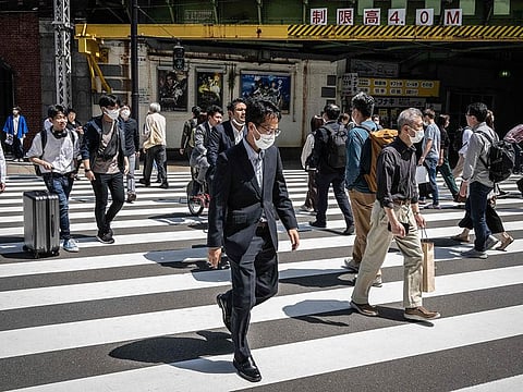 Japan's government dropped its requests for mask wearing in March, leaving it up to each person's discretion.