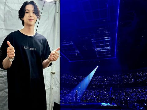 BTS’ Suga’s solo concert a hit on first two days.