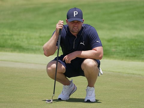 Tom Lewis during round three