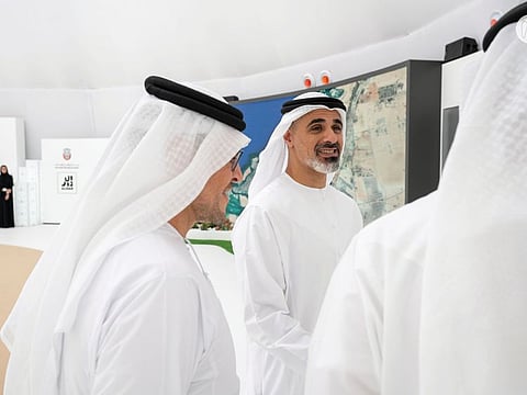 Sheikh Khaled bin Mohamed bin Zayed Al Nahyan, Crown Prince of Abu Dhabi and Chairman of the Abu Dhabi Executive Council at the inauguration