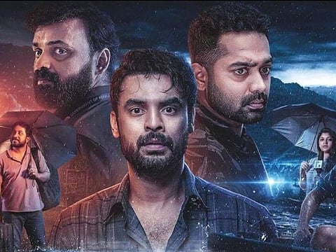 A still from the Malayalam movie '2018'.