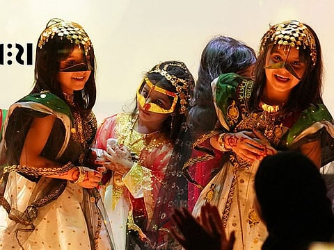 Students in Emirati dress. Image for illustrative purpose only.