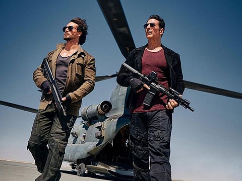 Tiger Shroff and Akshay Kumar