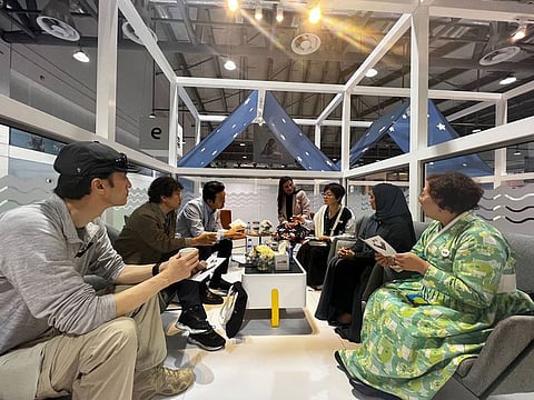 Visit by Korean Board on Books for Young People members to the reading festival in Sharjah