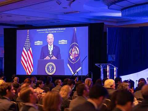 US President expresses gratitude to UAE for Joint efforts in advancing 'Agriculture Innovation for Climate' initiative