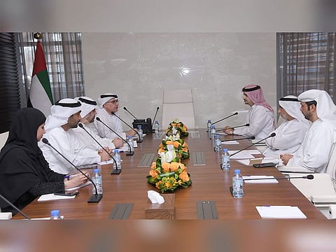 Meeting between Abu Dhabi Judicial Department and Ministry of Human Resources and Emiratisation