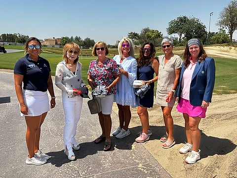 Ginger DelaCretaz (TFA Teaching Professional), Mitsuko Emmerson, Deirdre Joan Kemp, Bettina Schrokenfuchs, Claudia Killcullen, Sylvie Martin and Lady Captain Evelyn Downham