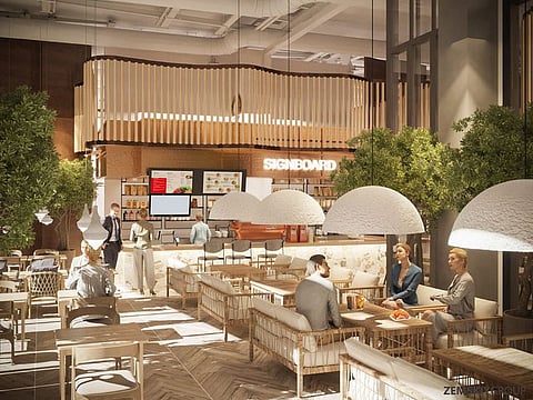 Market Island is scheduled for a December opening and will feature 53 outlets.