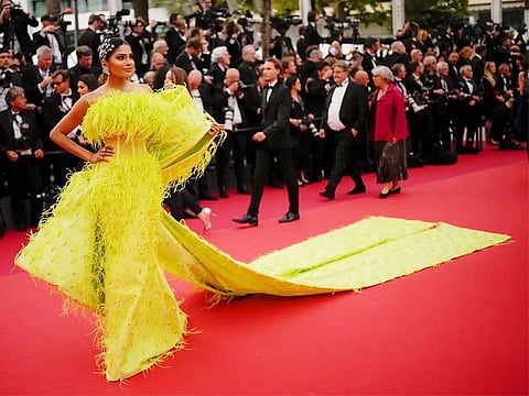 Dubai-based social media star and influencer Farhana Bodi makes a splash at the Cannes Film Festival