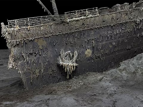Titanic shipwreck captured in first full digital scan