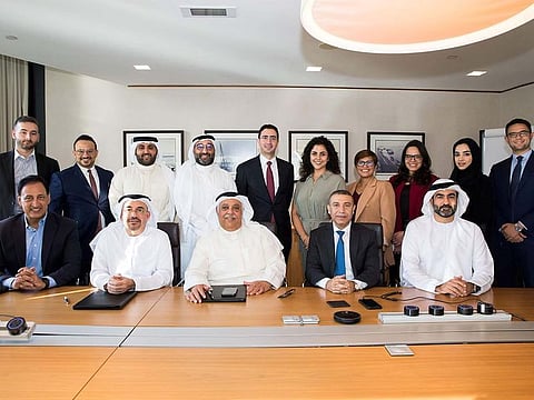 Team members from Habib Al Mulla and Partners, and GLA & Company.