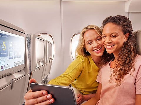 Emirates latest Wi-Fi enhancement sees an additional 30,000 Economy Class passengers connect weekly for free.