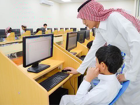 Schools across Jeddah, Rabigh, and Khulais in Makkah region will go online on Tuesday. Illustrative image.