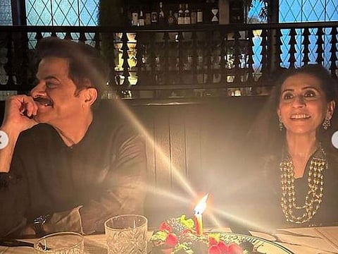 Anil Kapoor and wife Sunita Kapoor.